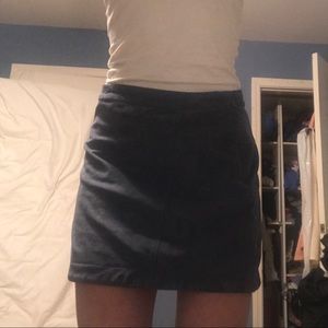 Abercrombie & Fitch Soft Blue mini Skirt